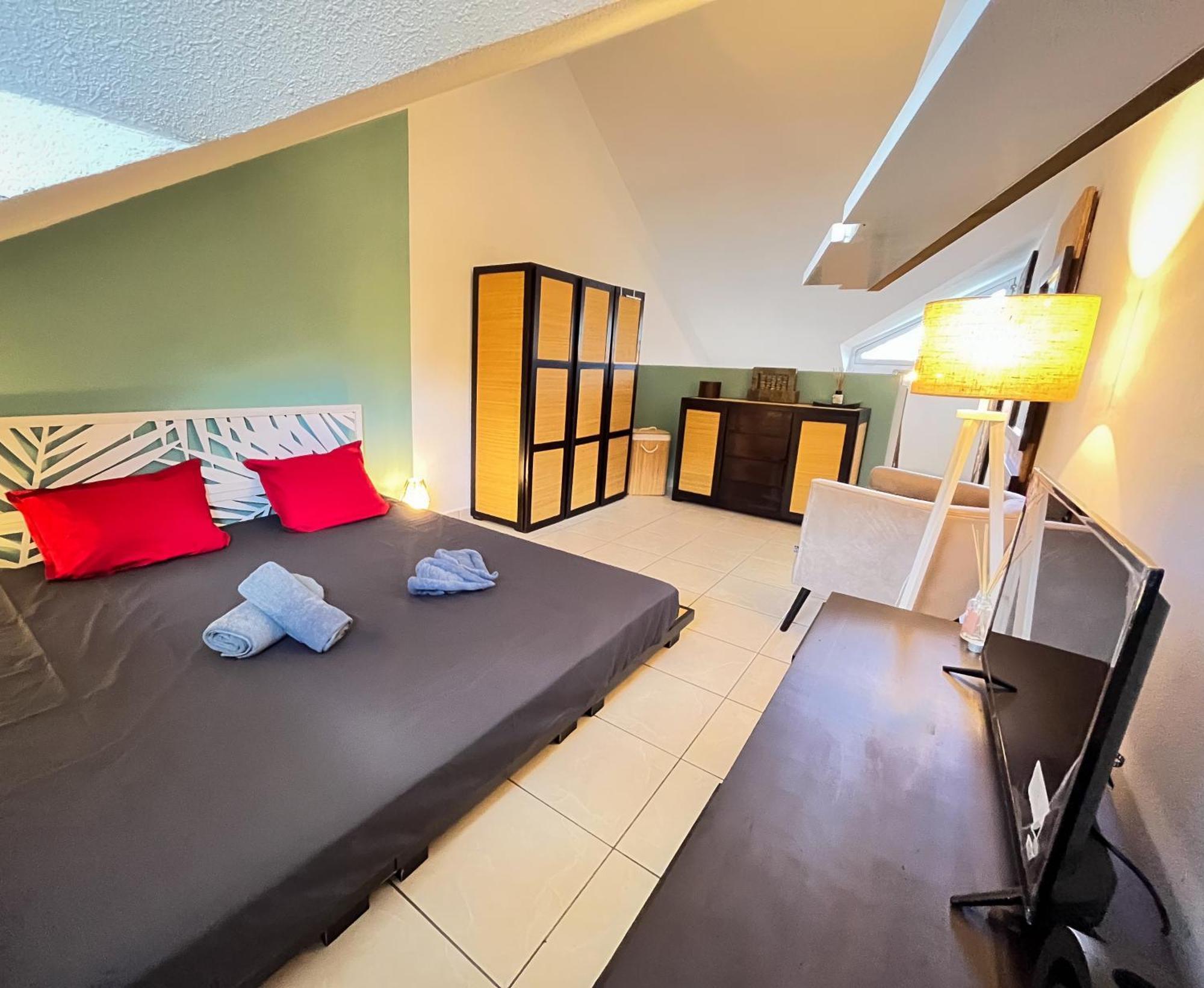 Charmant Studio Mezzanine - Caraibes Zen - Gosier - Proche De La Mer Le Gosier  Exteriér fotografie